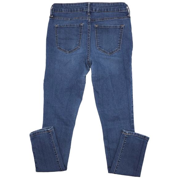 Old Navy Jeans Womens 4 Blue Rockstar Super Skinny Mid Rise Medium Wash - Picture 9 of 13